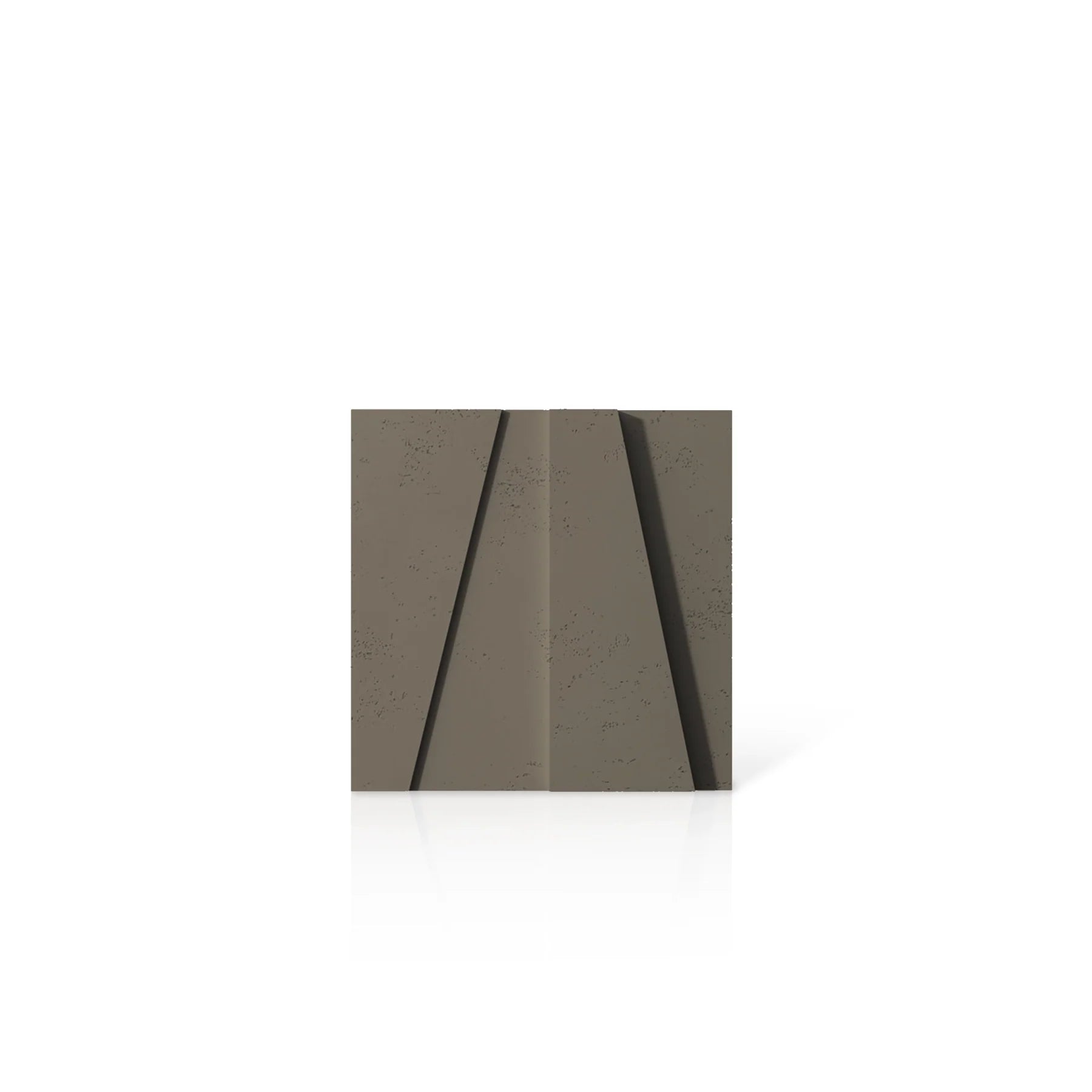 3D Concrete Wall Panels BOOKCASE colour swatch on white background DecorMania.eu